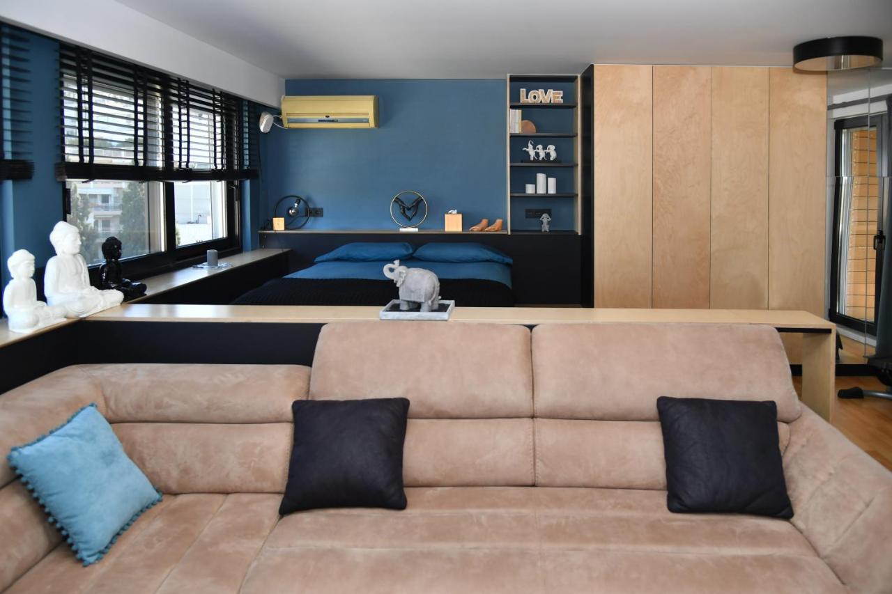 Luxurious Loft With Breathtaking Acropolis View Apartman Athén Kültér fotó